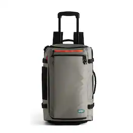 Bagsmart - Blast 43L Rolling Travel Backpack, Carry On Luggage with 15.6" Laptop Compartment for Business Trips & Daily Work - Pewter