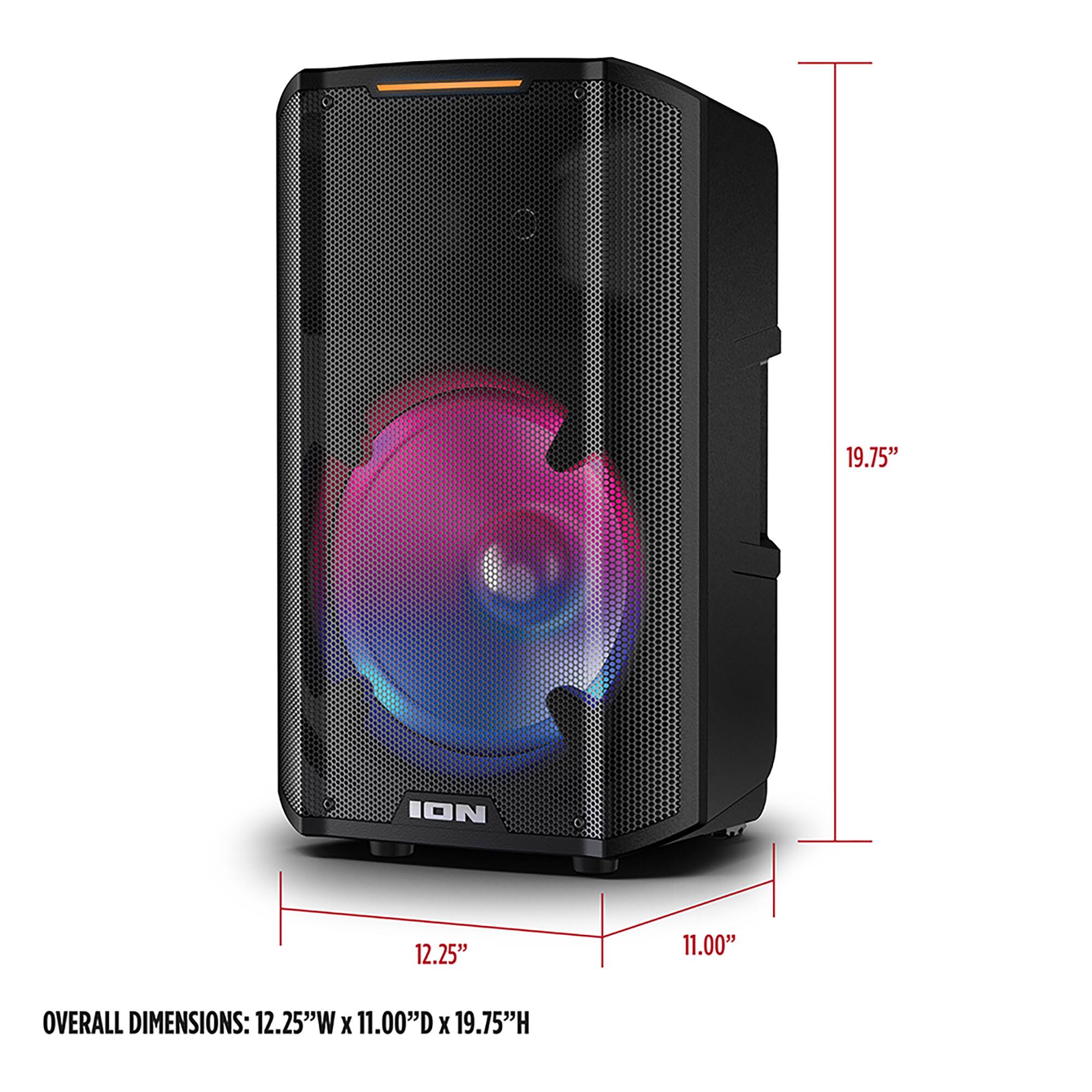 Overall dimensions: 12.25"W x 11.00"D x 19.75"H