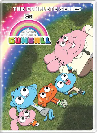 Front. The Amazing World of Gumball: The Complete Series - DVD.