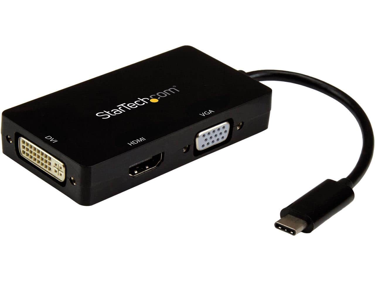 StarTech.com - USB-C to HDMI/DVI Adapter - 4K 30Hz, USB C Hub