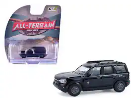 2022 Ford Bronco Sport Badlands Black "All Terrain" Series 1/64 Diecast Model Car by Greenlight