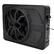 Alt View 6. Topteng - 1200W Slim Under-Seat Powered Car Subwoofer with APP & Color Light Control -10" 12V Built-in Amplifier,for Car/Truck/SUV.