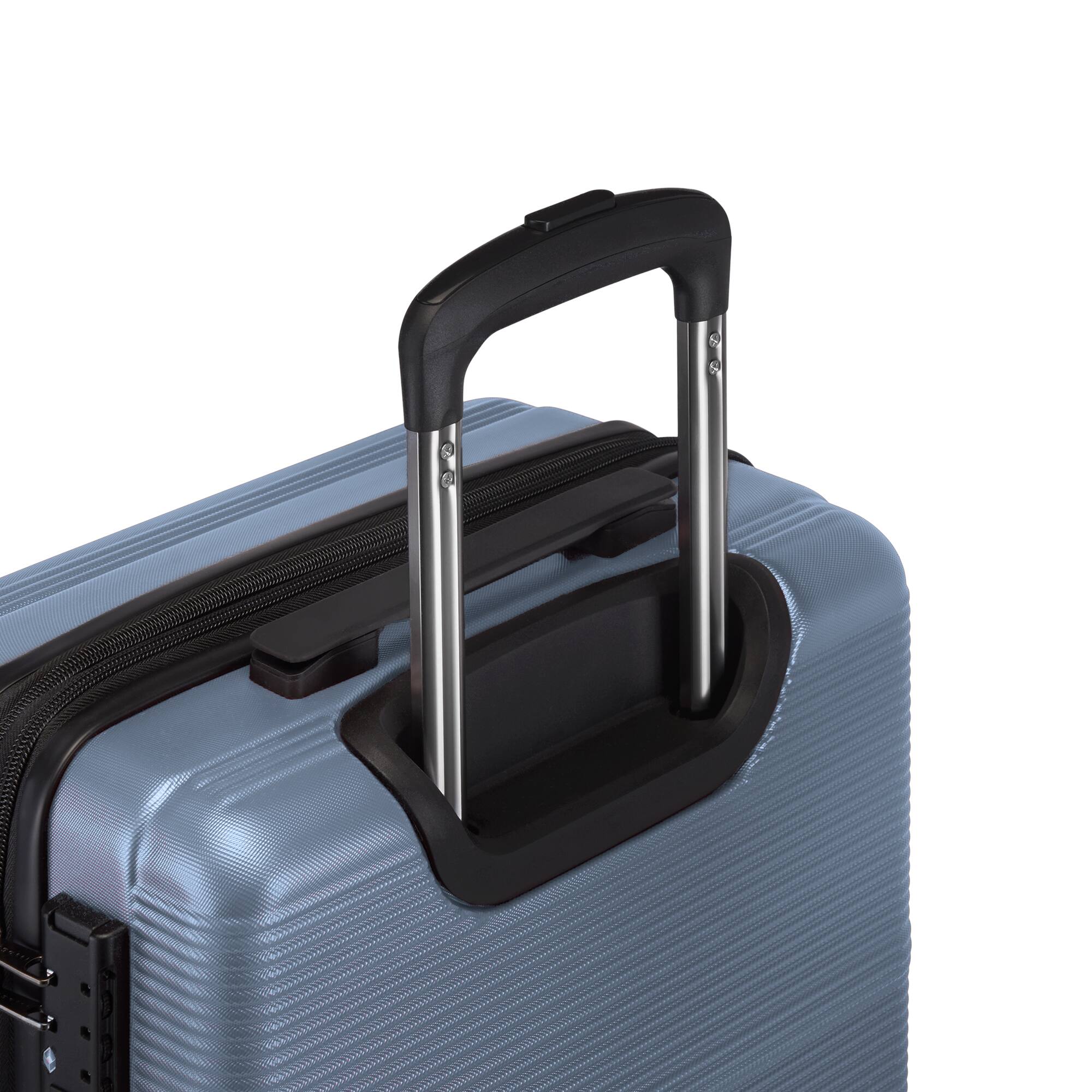 Alt View 4. Bugatti - Bugatti Brussel 3 Piece Hardside Luggage Set - STORMY.