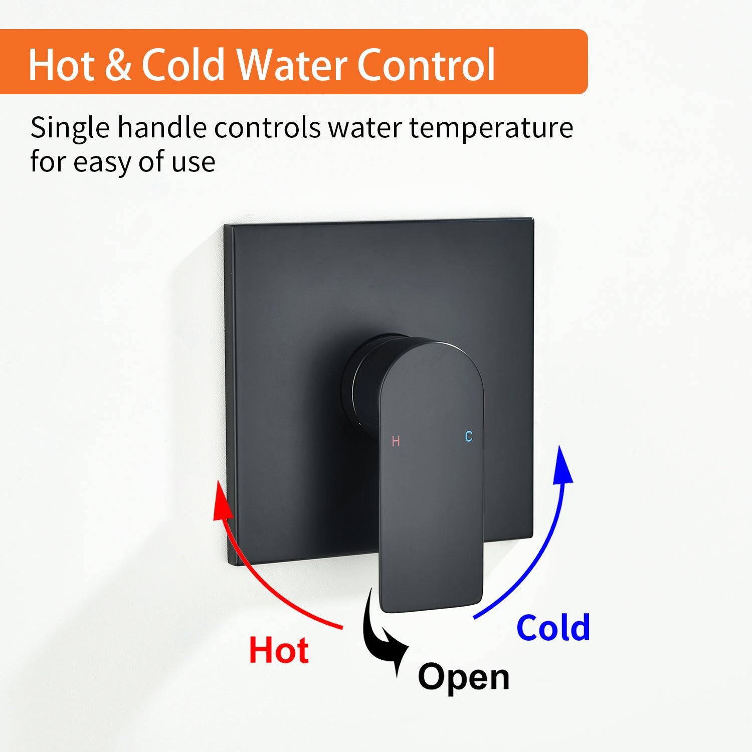 Hot & Cold Water Control

Single handle controls water temperature for easy of use

Hot
Cold
Open