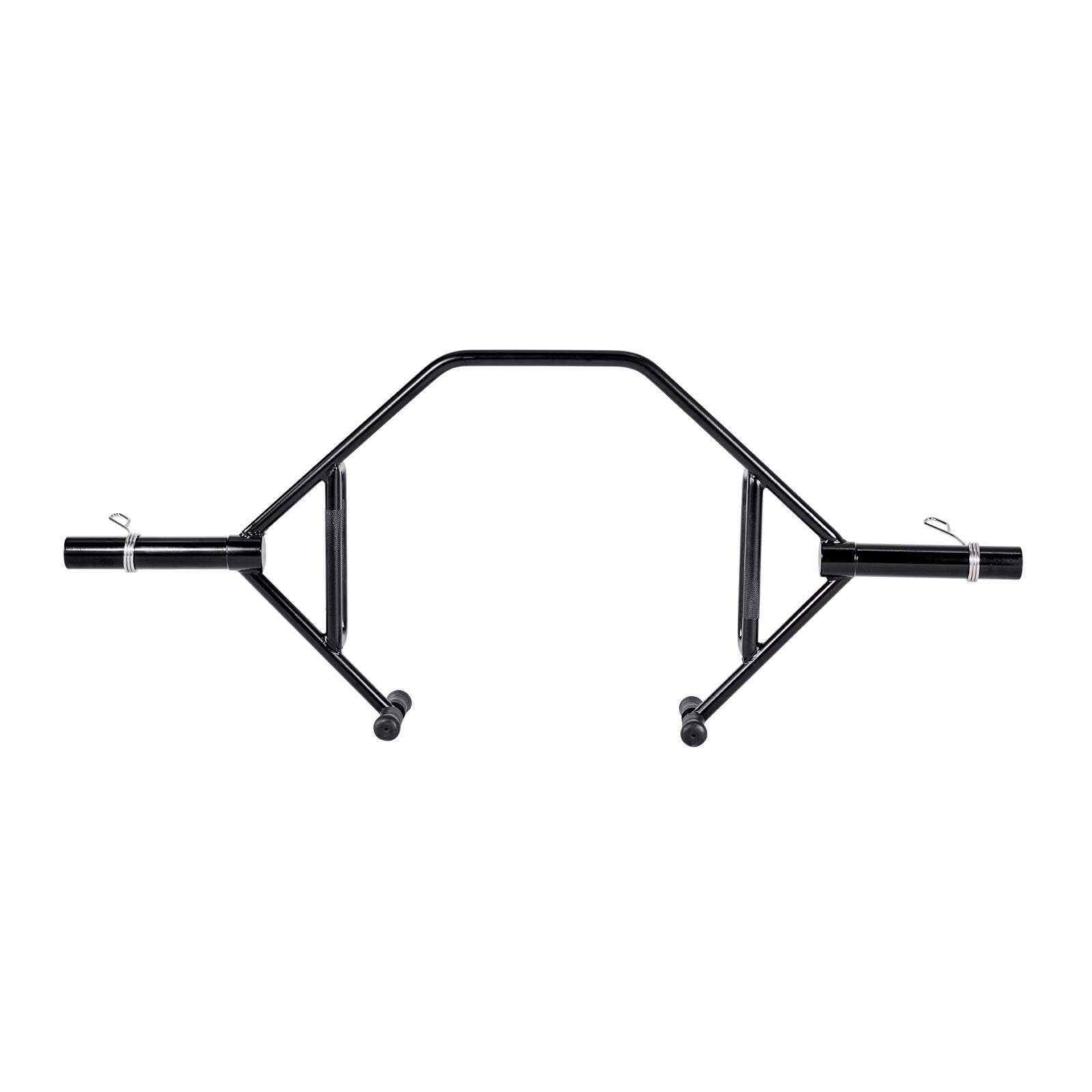Alt View 5. VEVOR - Hex Bar with Open-Ended Frame, 2-Inch 800 LBS Capacity, Knurled Grips for Weightlifting, Strength Training - Black.