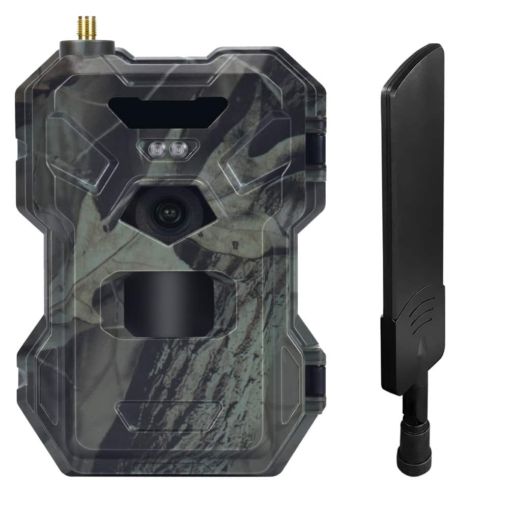 Cluzine - 2K 30MP Outdoor Hunting Camera, Sports HD Night Vision 4G-APP Waterproof Infrared Detection Hunting Camera