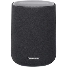 Front. Harman Kardon - Harman / Kardon SPKBLKAM Enchant Wireless Speaker - Black - Black.
