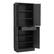 Alt View 5. Aheaplus - 71'' Tall Farmhouse Pantry Storage Cabinet with 4 Barn Doors and Drawer, Cupboard with Adjustable Shelves - Black.