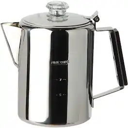 Coghlan’s - Coghlan's 9-Cup Stainless Steel Coffee Pot - Silver