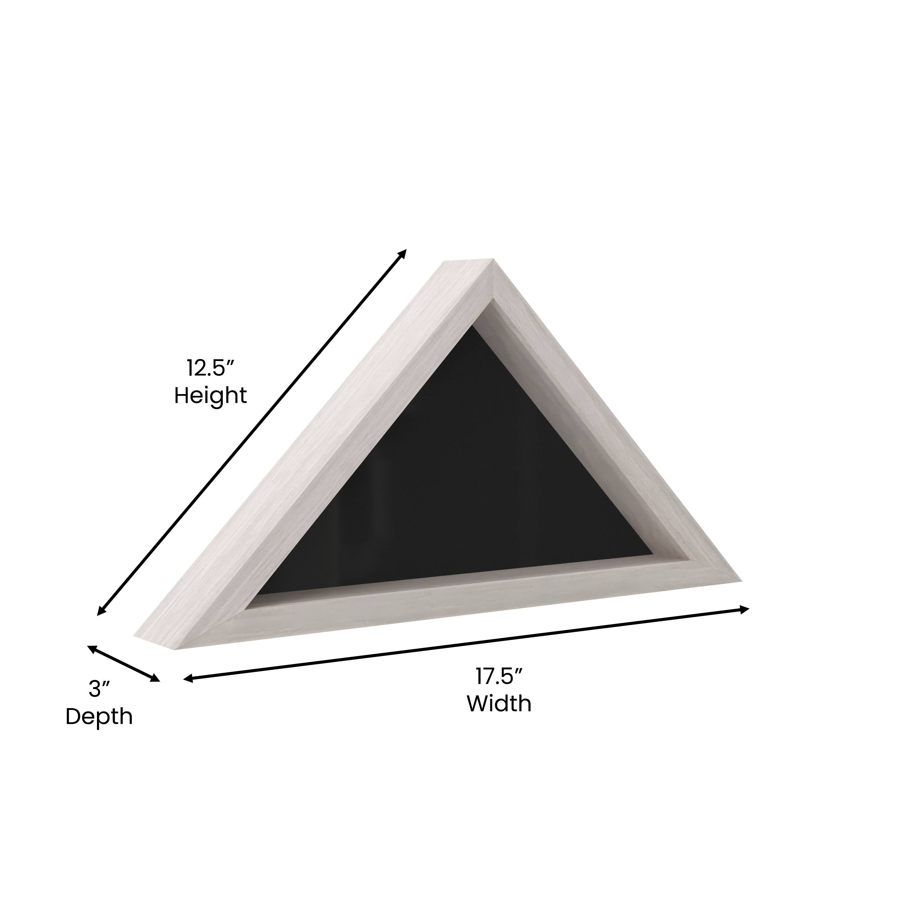 12.5" Height, 3" Depth, 17.5" Width