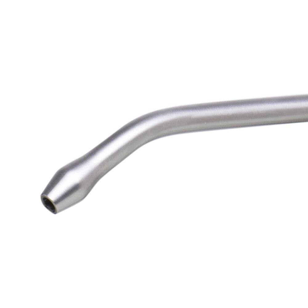 Angle. Alfi - Solid Brushed Stainless Steel Modern Soap Dispenser - Silver.