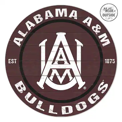 ALABAMA A&M
BULLDOGS
EST 1875
For use INSIDE or OUTSIDE