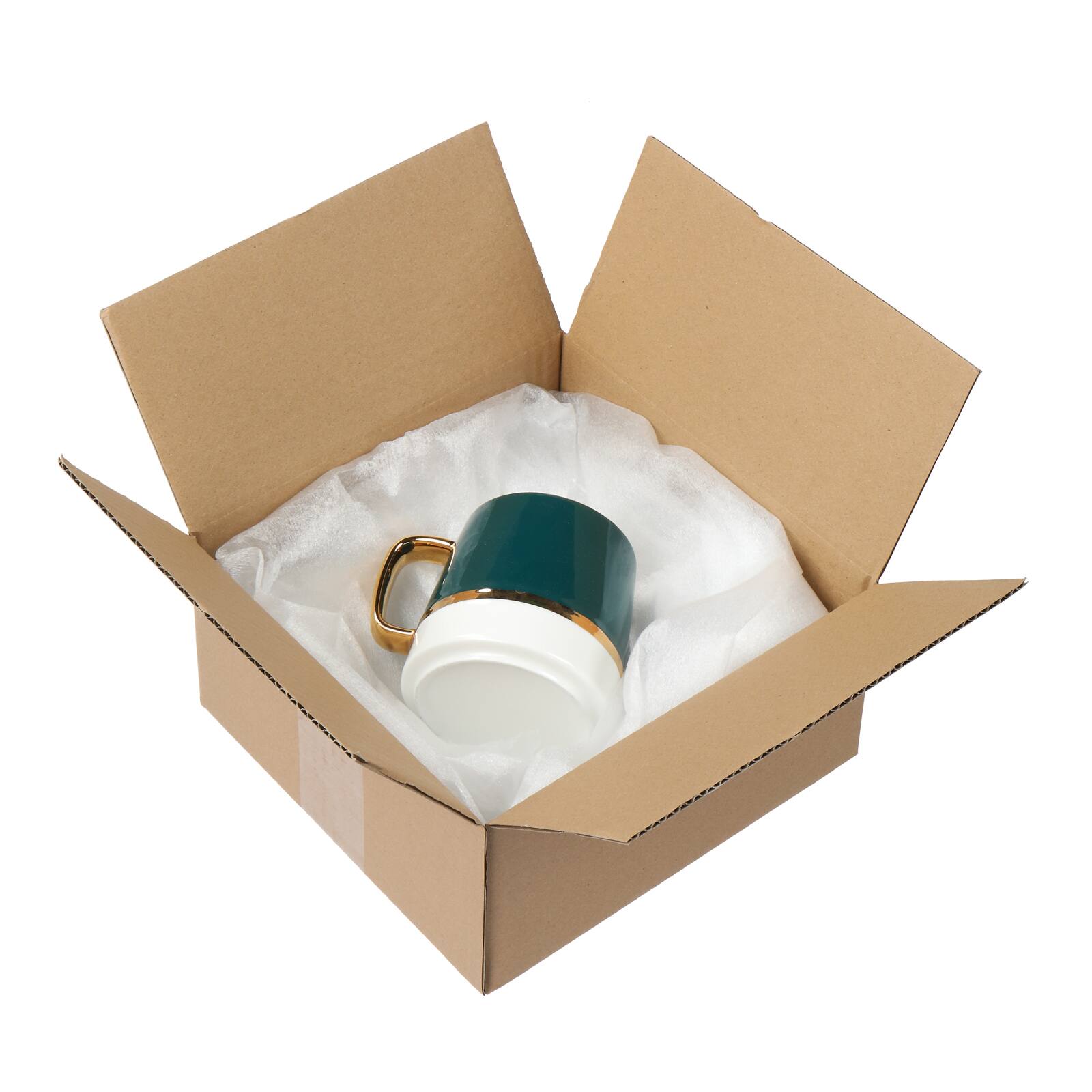 Alt View 10. Winado - 100 8x8x4 Shipping Boxes for Packing & Moving Corrugated Cartons Eco-Friendly Boxes Recyclable Kraft Carton for Packing.