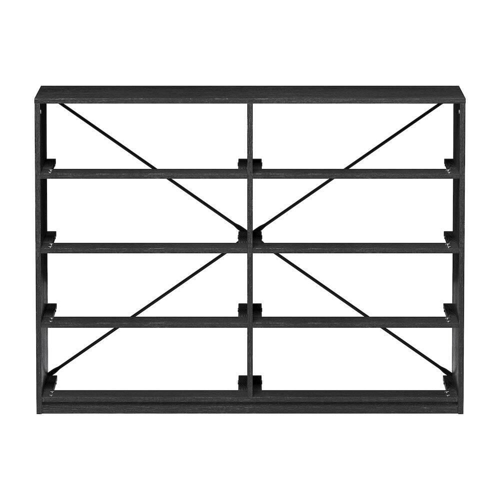 Alt View 8. Techni Home - 8-Drawer Dresser with Large Fabric Drawers, Black - Black.