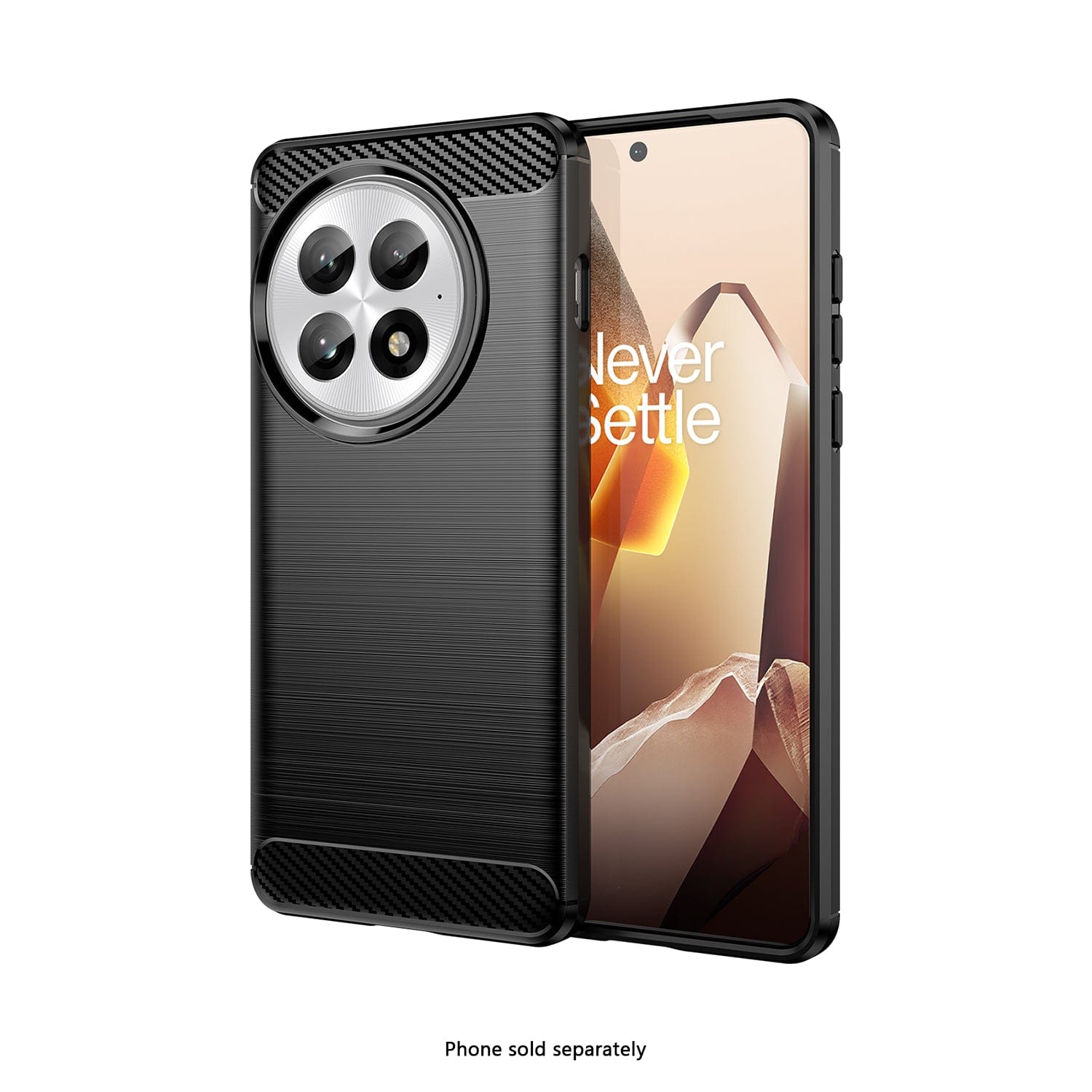 Never settle. Phone sold separately.