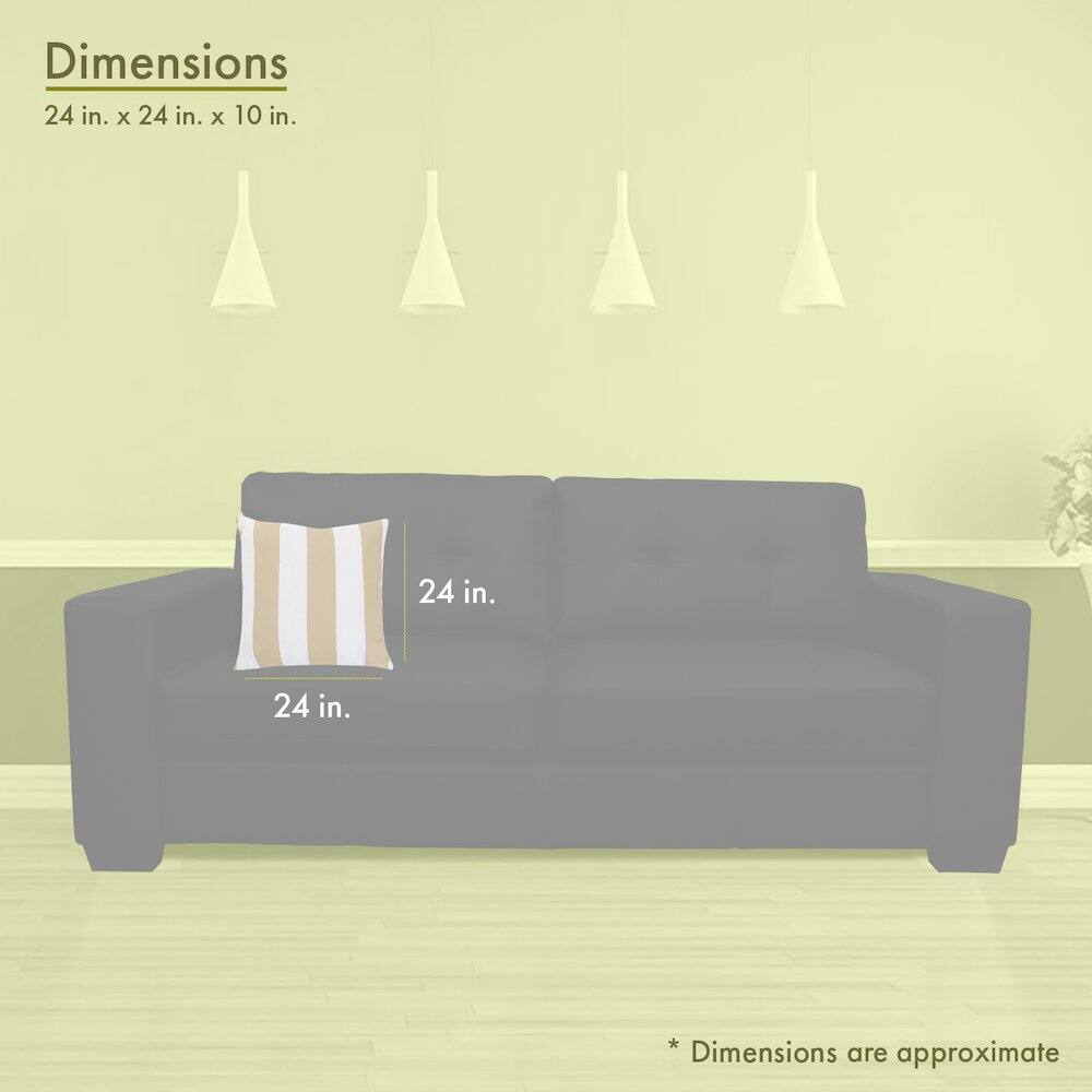 Dimensions  
24 in. x 24 in. x 10 in.  

24 in.  
24 in.  

*Dimensions are approximate