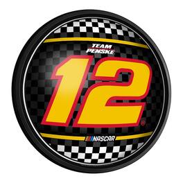 The Fan-Brand - Ryan Blaney 18'' Round Slimline Illuminated Wall Sign - Multicolor