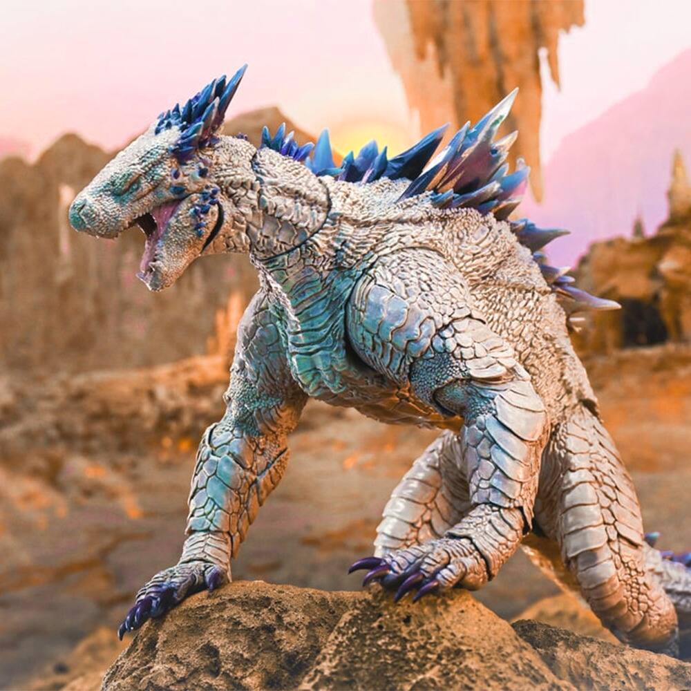 Left. Hiya - Hiya Toys Godzilla x Kong: The New Empire  Shimo Exclusive Action Figure.