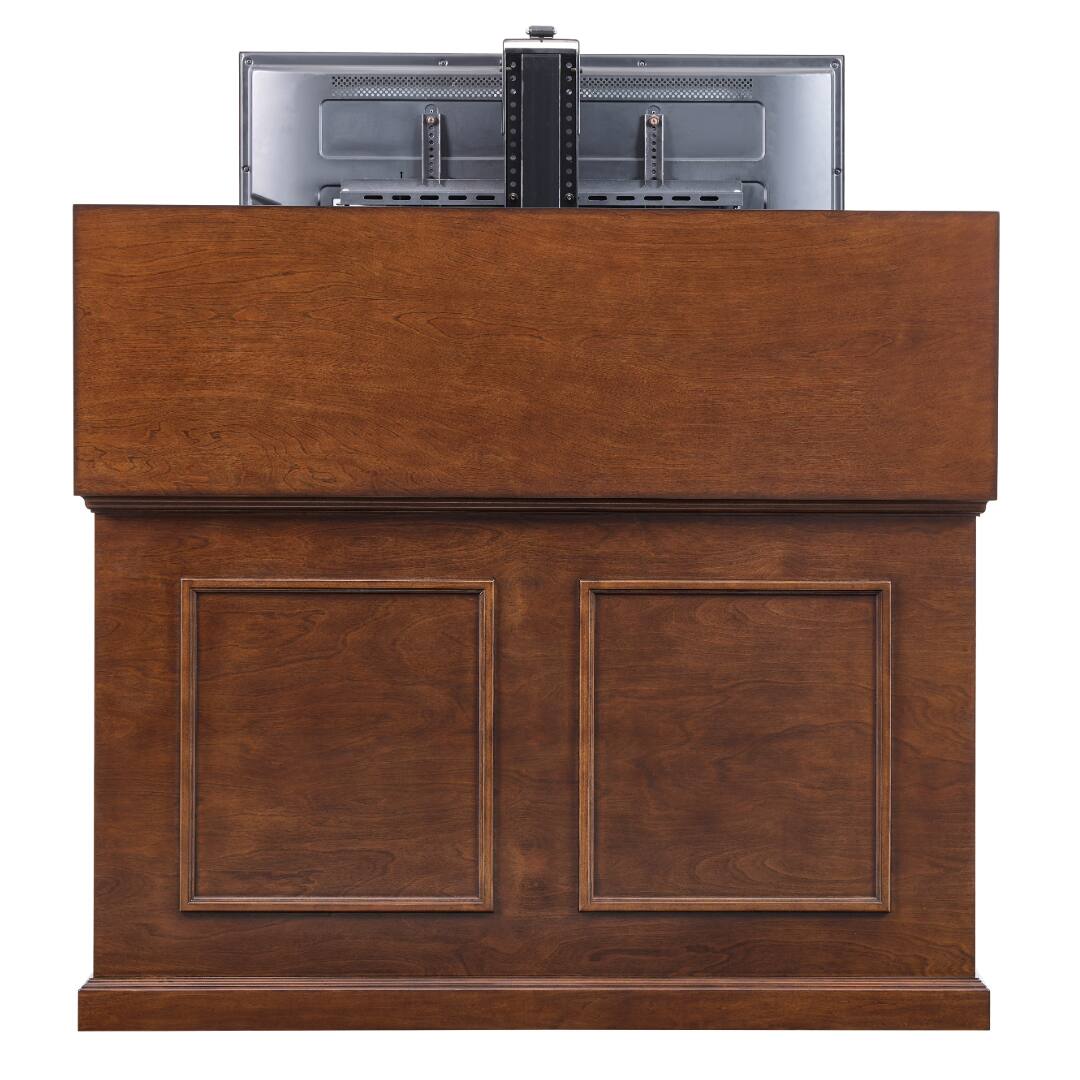 Alt View 7. Touchstone Home Products - The Grand Elevate by Touchstone - Smart Motorized TV Lift Cabinet for Flat Screen TVs up to 65 Inches - Espresso.