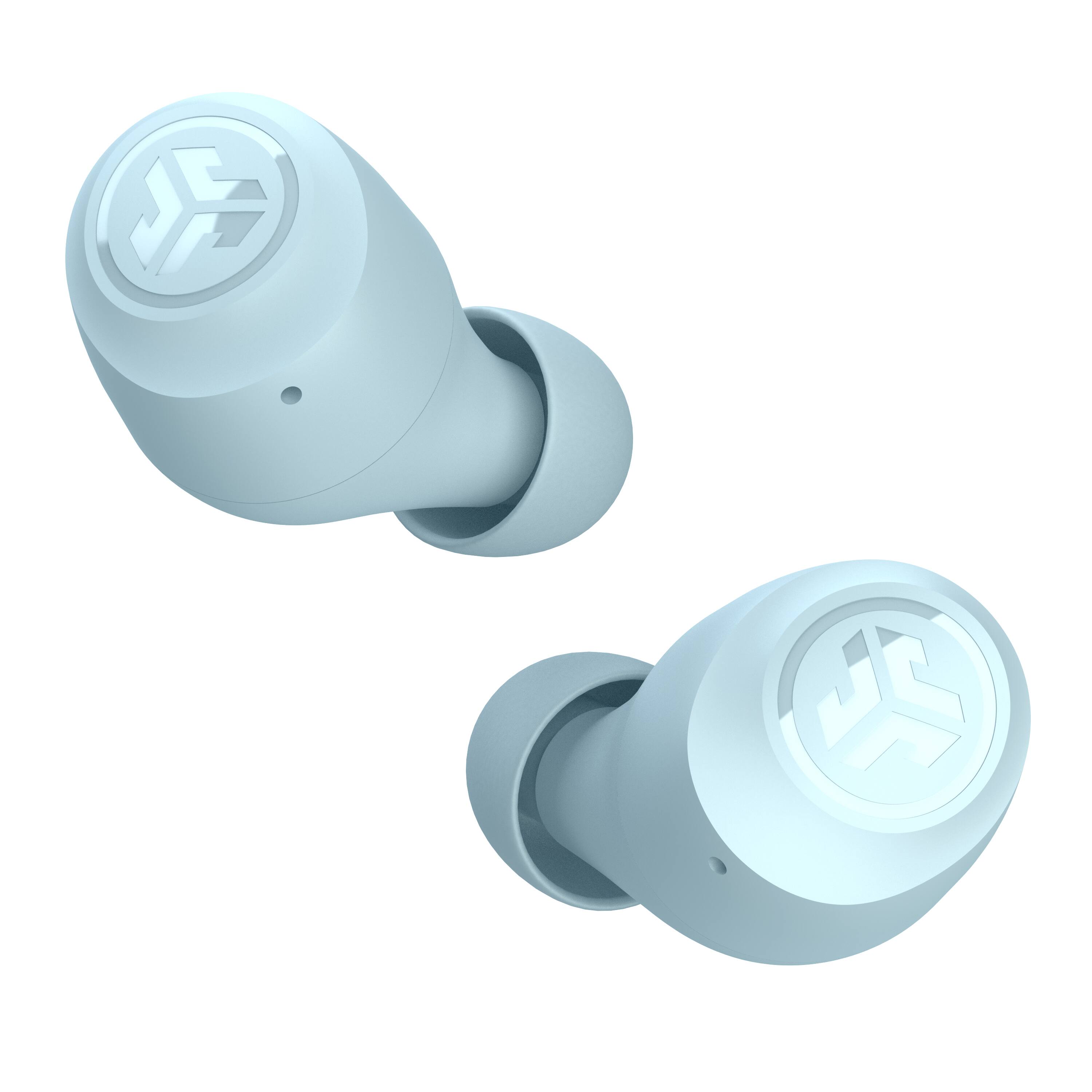 Left. JLab - GO Air POP True Wireless In-Ear Headphones - Light Blue.