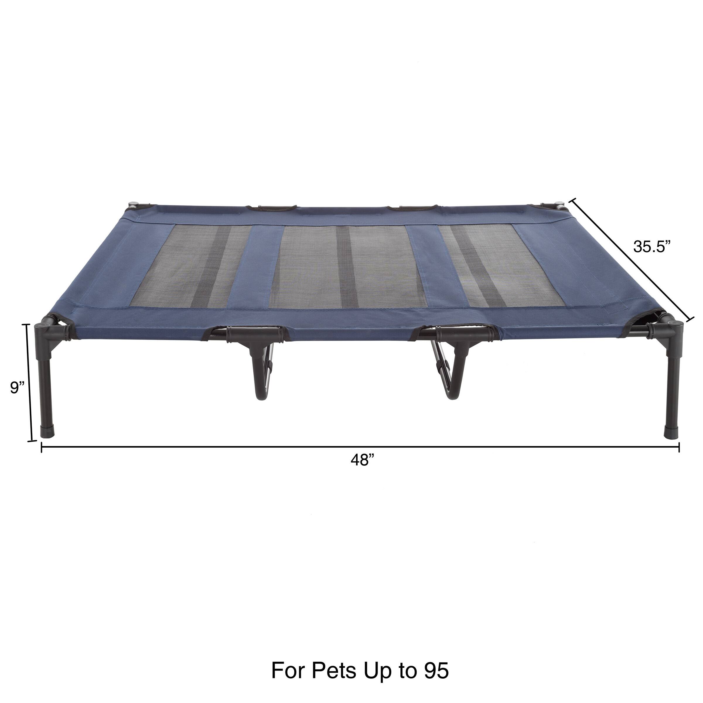 35.5" x 9" x 48" For Pets Up to 95 lbs