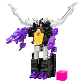 Hasbro - F6948 Transformers Retro The Transformers Movie Shrapnel Action Figure - Black