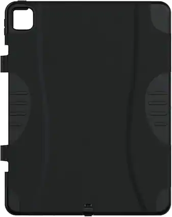 Front. Verizon - Verizon 2020 12.9-inch iPad pro Case | Color: Clear/black - Black.