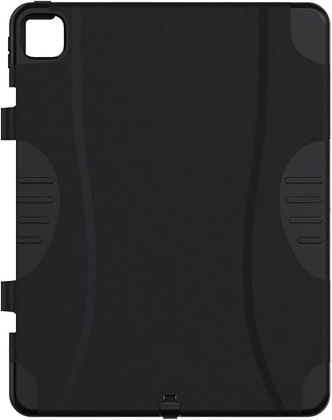 Front. Verizon - Verizon 2020 12.9-inch iPad pro Case | Color: Clear/black - Black.