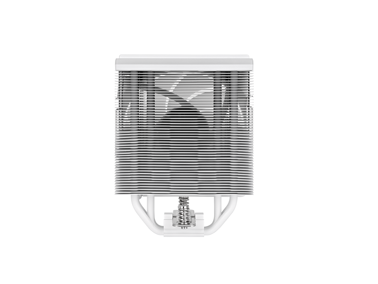Alt View 4. Thermaltake - Thermaltake ASTRIA 200 ARGB Cooler, 4 Cu Pipes, 120mm Fan, 210W TDP, White - White.