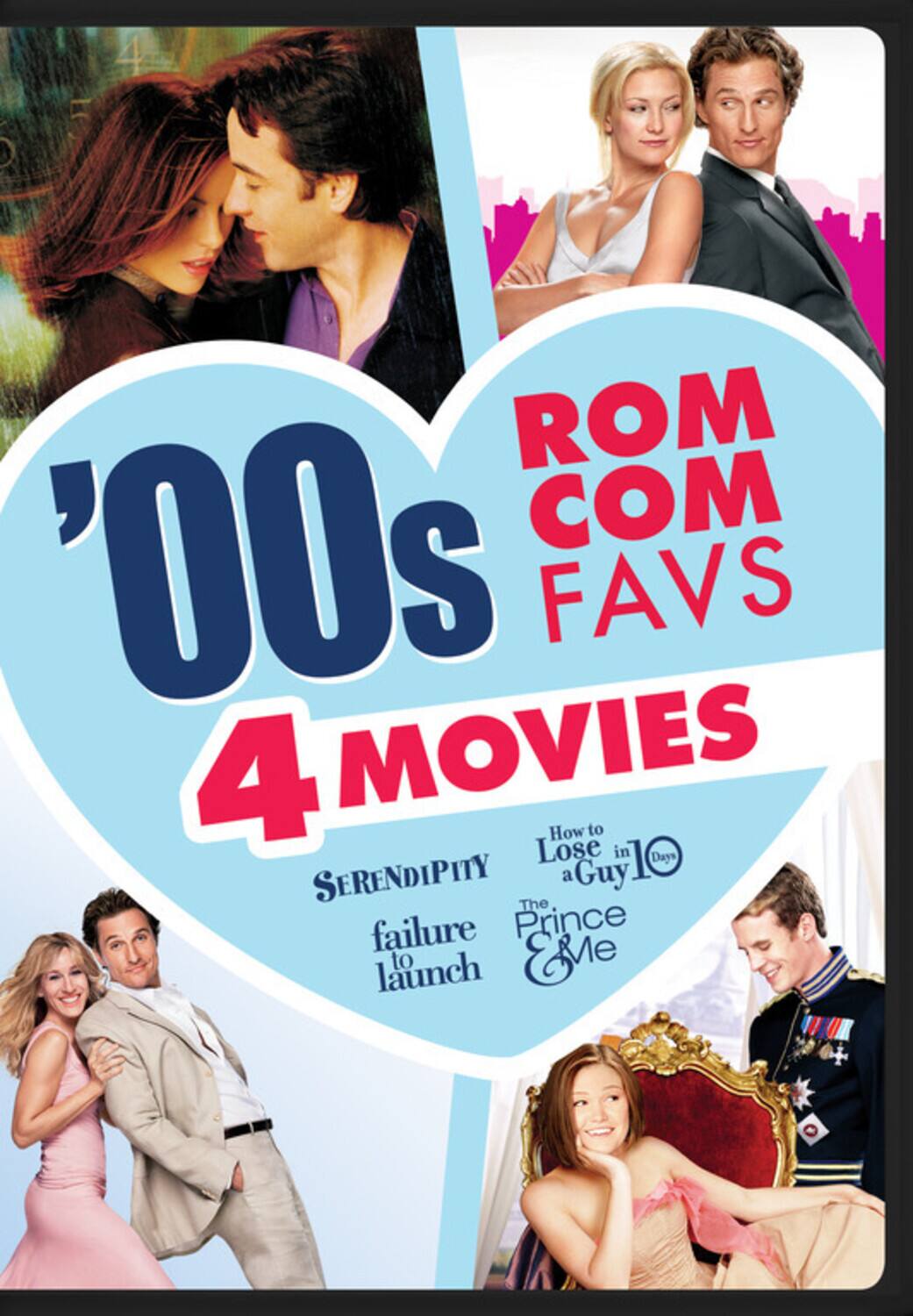 00's Rom Com Faves 4-Movie Collection   - DVD