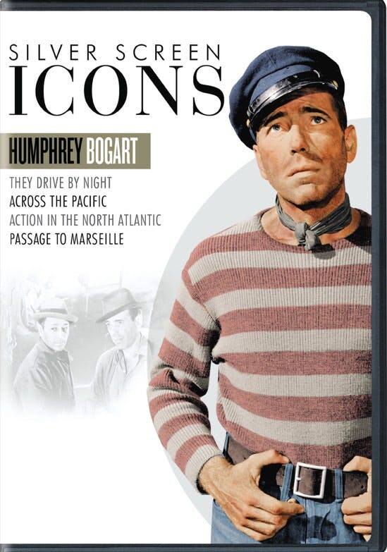 Front. Silver Screen Icons - Humphrey Bogart (DVD New Box Art) [DVD].