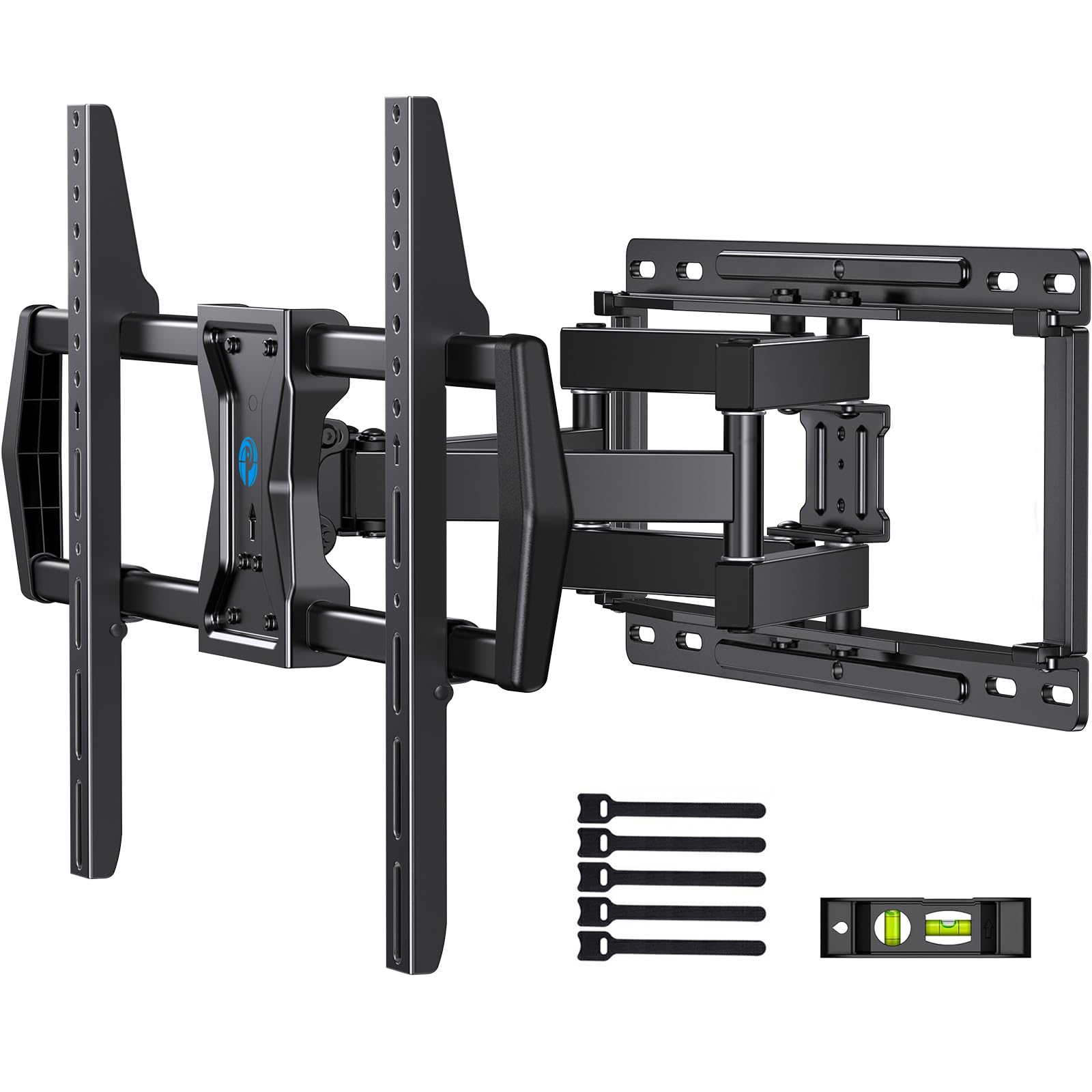 Front. Earthley Blooms - Full Motion Tv Wall Mount Tvs Bracket With Dual Articulating Arms Swivel Tilt Max Vesa Up s Fits 12 16 Wood - Default.