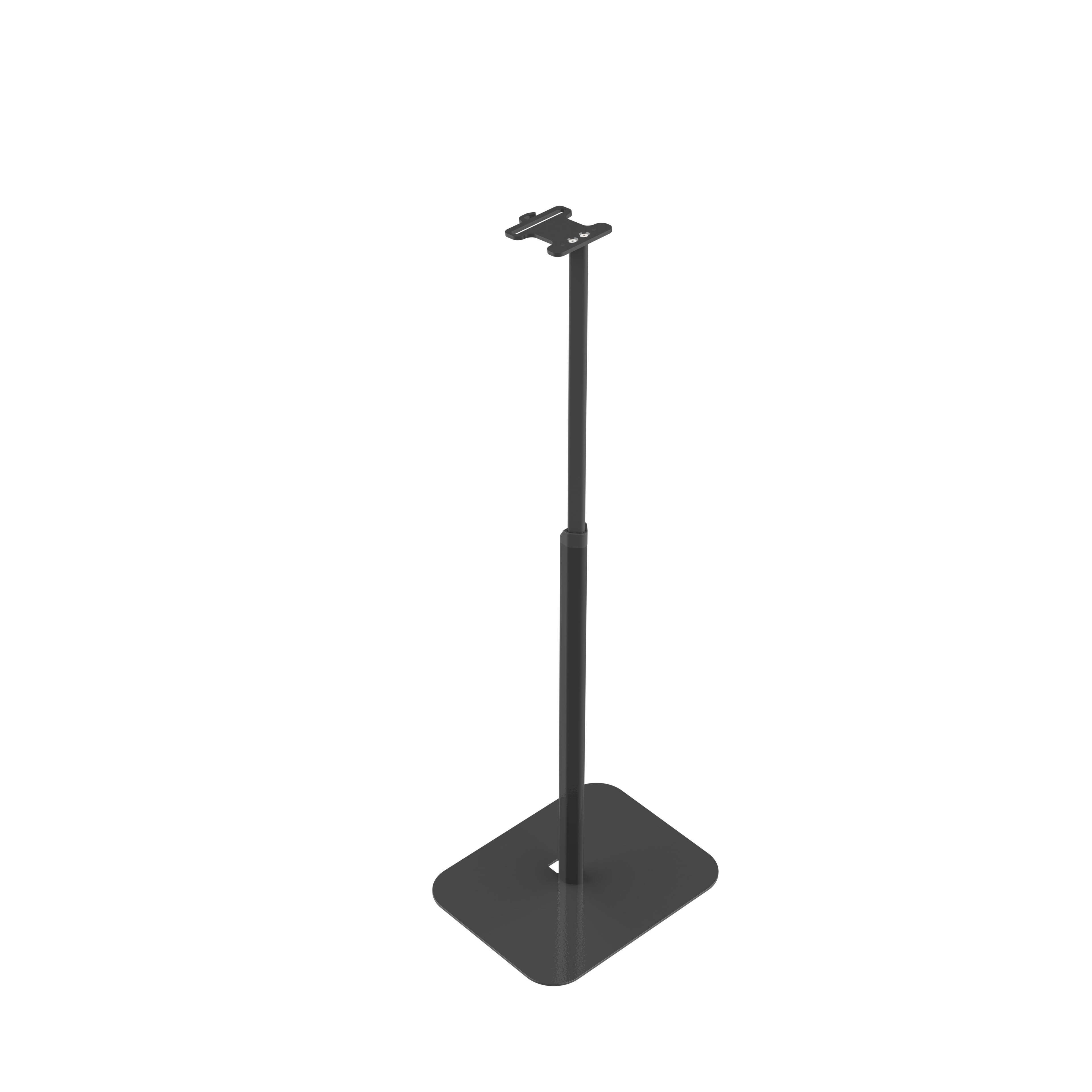 Left. Flexson - FLEXSON Essentials Adjustable Floor Stands for Sonos Era 300 (Black, Pair) - "NA".