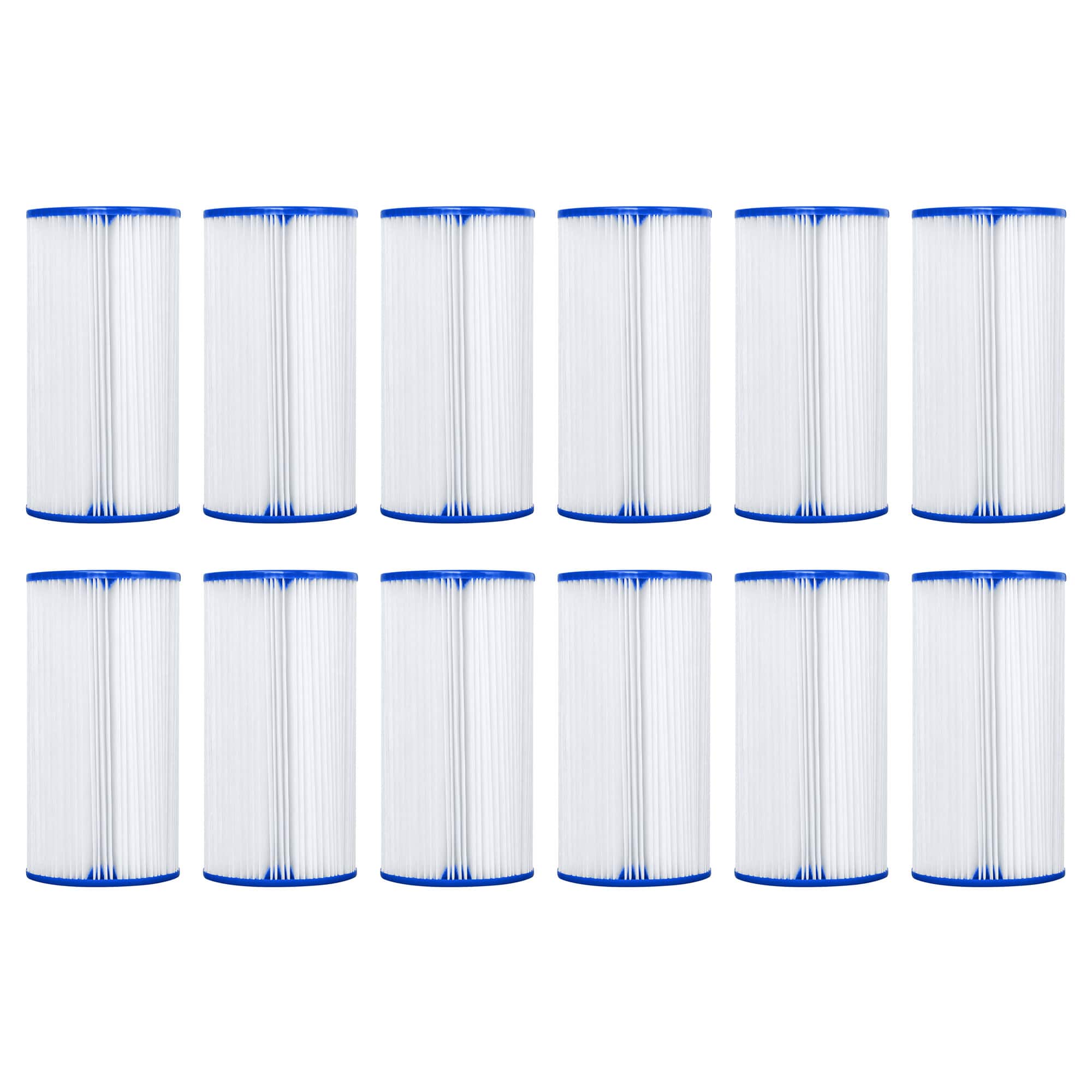 Bestway - 4.2 x8 Inch Type III-A/C Filter Cartridge Swimming Pool Pump, 12 Pack price history on PriceWatchPro