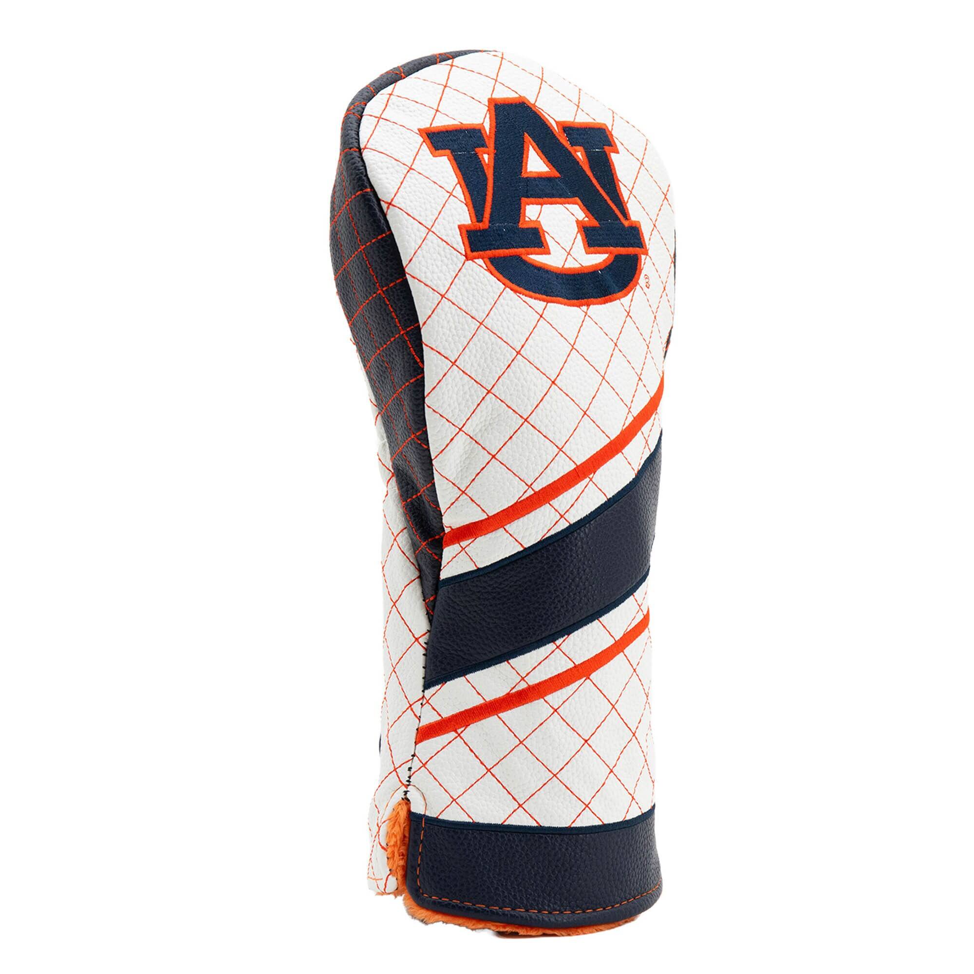 Alt View 2. Team Golf - Auburn Tigers Striped Quilted Driver Headcover - Multicolor.