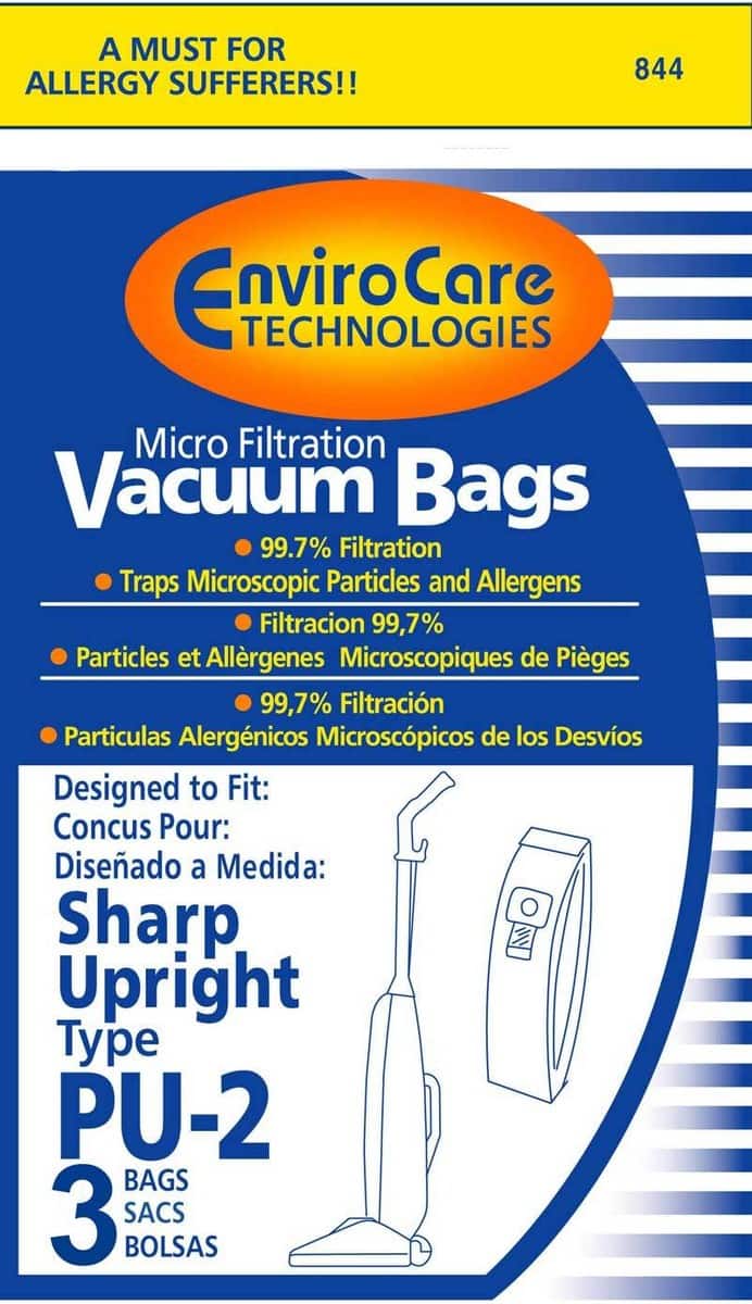 EnviroCare - Vacuum Bags for Vacuum Part #844 54 Pack