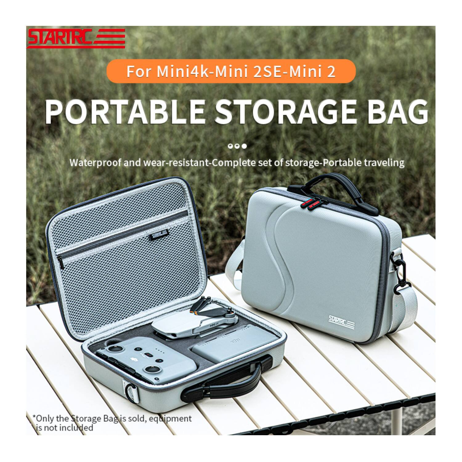 For Mini4k-Mini 2SE-Mini 2

PORTABLE STORAGE BAG

Waterproof and wear-resistant-Complete set of storage-Portable traveling

*Only the Storage Bag is sold, equipment is not included