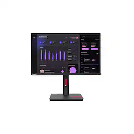 Lenovo - Refurbished Excellent - Thinkvision T24I-30 23.8" PC Monitor 1xHDMI 1xVGA 5xUSB 250nit 60Hz 4ms - Black