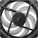 Alt View 13. CORSAIR - RS120-R ARGB 120mm PWM Reverse Case Fans Triple Pack - Black.