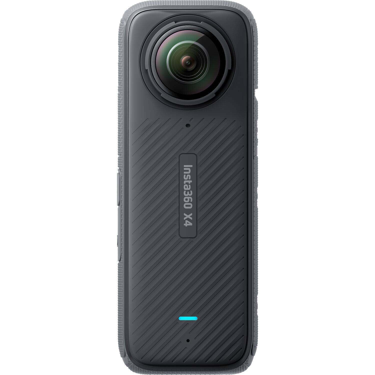 Back. Insta360 - Insta360 X4 - Waterproof 8K 360° Action Camera + 50-in-1 Accessory Kit + 128GB Card + More.