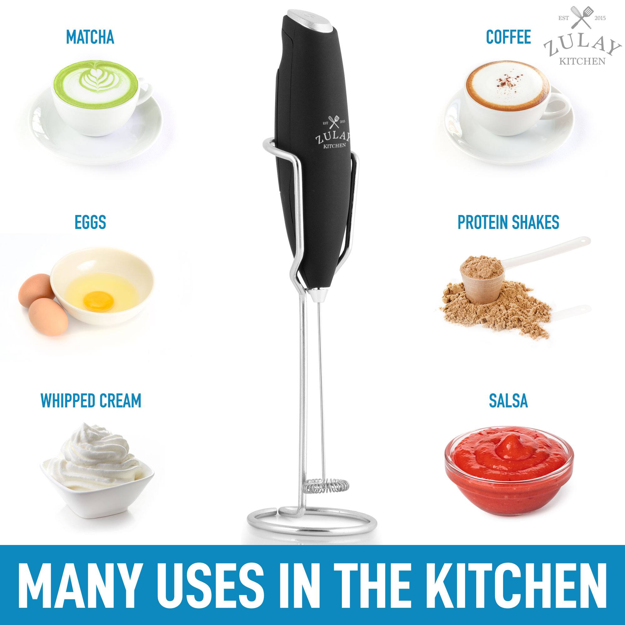 MATCHA T x 2015 COFFEE ZULAY KITCHEN x - - LZULA KITCHEN EGGS PROTEIN SHAKES WHIPPED CREAM SALSA MANY USES IN THE KITCHEN