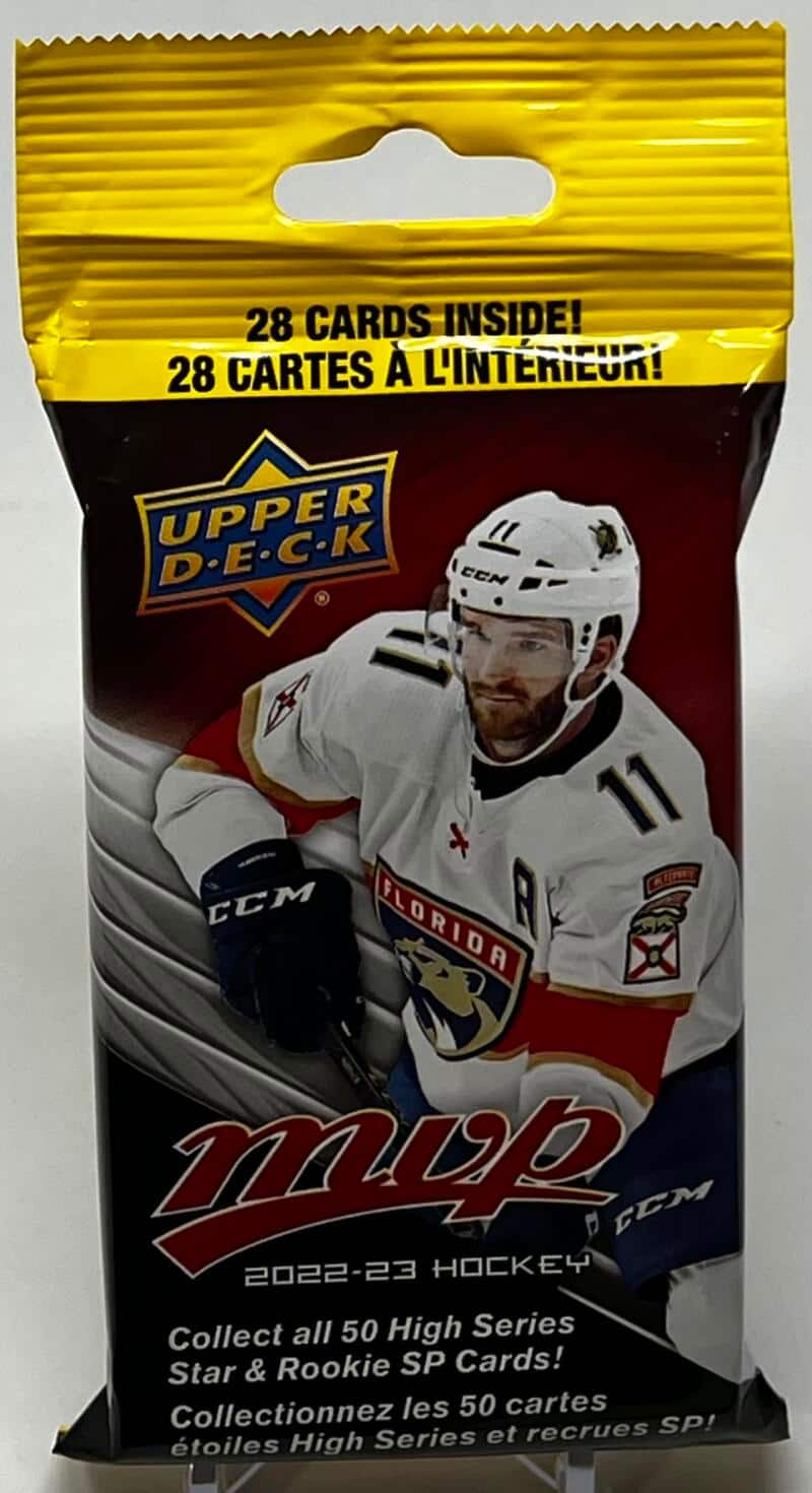 2022-23 Upper Deck MVP Hockey Jumbo Pack price history on PriceWatchPro