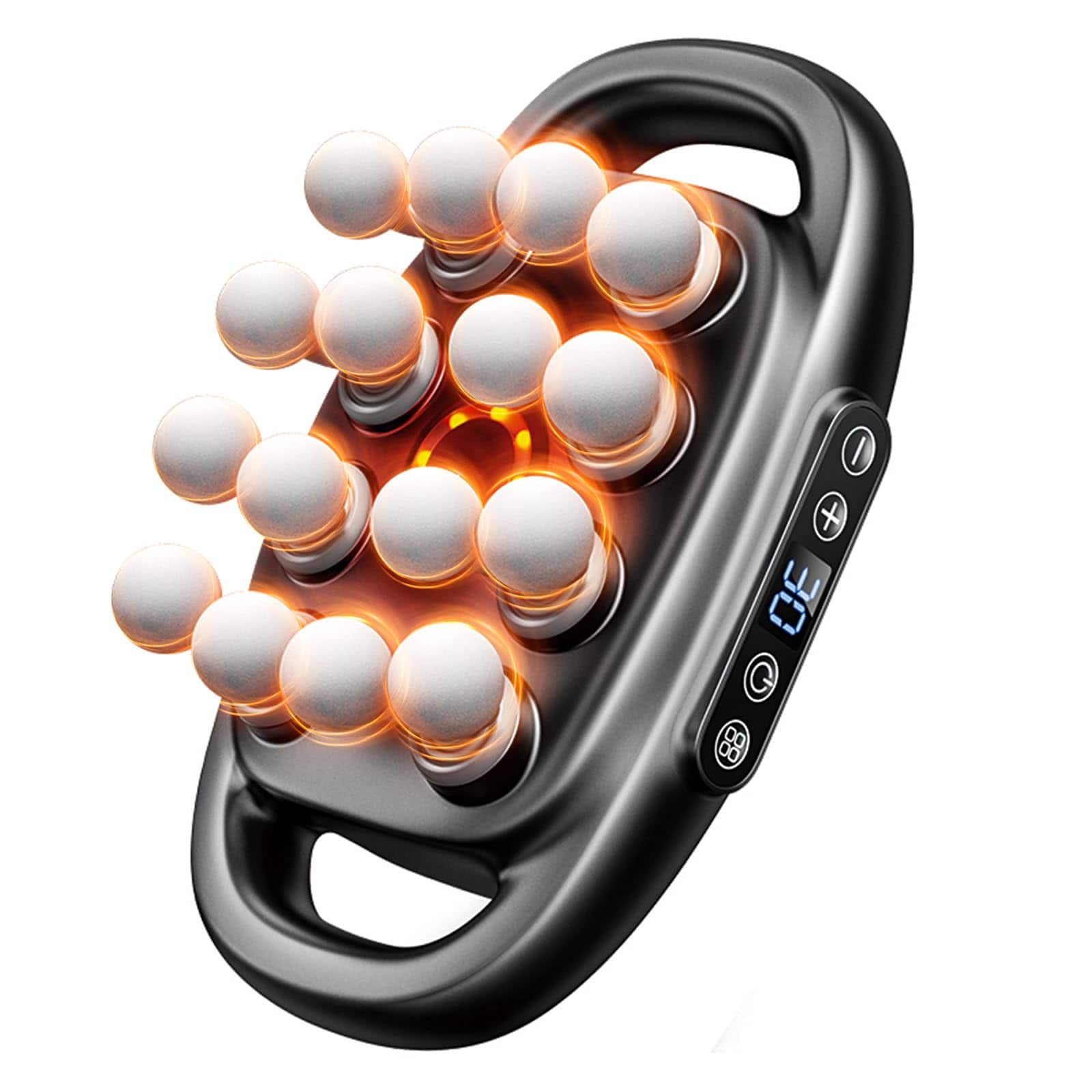 The Best Inks - 16-head Massage Set Deep Tissue Neck With 16 Heads For Shoulders (gray Heads) Gun - Default