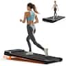 Brick Attic - Walking Pad with Incline, Portable Under Desk Treadmill for Walking Jogging for Home, Remote Control Low-Noise - Black