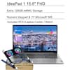 IdeaPad 1 15.6" FHD
Extra 128GB eMMC Storage
Numeric Keypad & 1Y Microsoft 365
Includes PCO Laptop Cooler / Stand
Home
Windows 11
Microsoft
Lenovo
1 YEAR
Accidental Damage Protection
School Year
Protection
PCONLINE