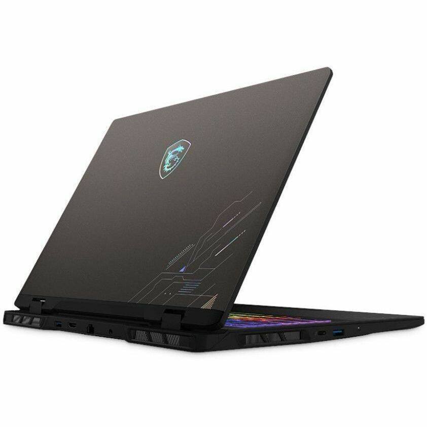 Alt View 3. MSI - MSI Crosshair 16 HX AI D2XWGKG-237US 16" Gaming Notebook - QHD+ - 240 Hz - Intel Core Ultra 7 255HX - 32 GB - 1 TB SSD - Gray.