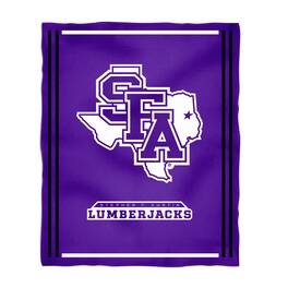Vive La Fete - Stephen F Austin Lumberjacks 36'' x 48'' Big Mascot Blanket - Purple