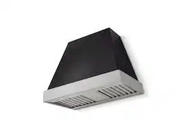 AGA - 36 inches - Externally Vented - Wall Range Hood - Matte Black