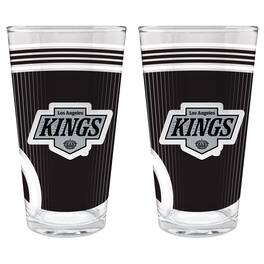 Great American Products - Los Angeles Kings Two-Piece 16oz. Pint Glass Set - Multicolor