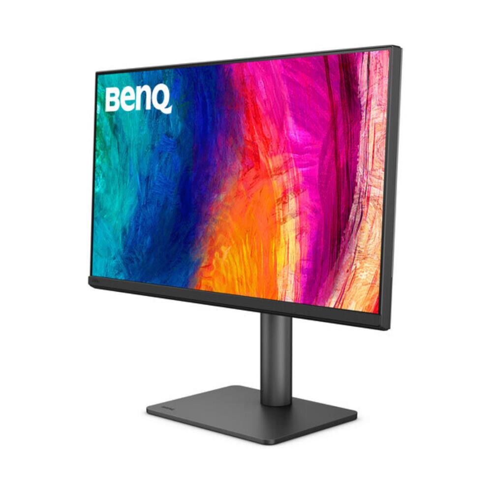 Angle. BenQ - BenQ DesignVue PD2706QN 27-Inch 2560x1440p QHD 100 Hz Monitor - Black.